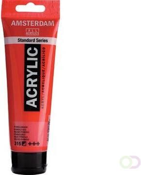 Amsterdam Talens acrylverf pyrrole rood