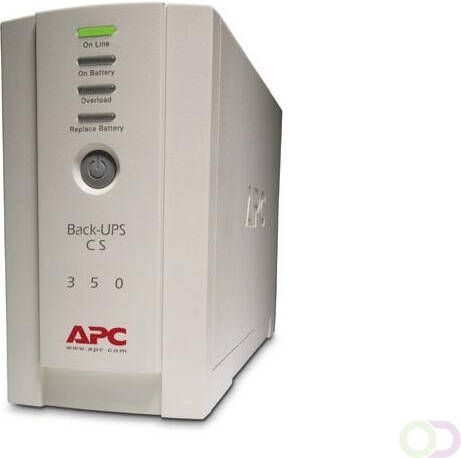 APC Back-UPS 350VA noodstroomvoeding 4x C13 uitgang USB (BK350EI)