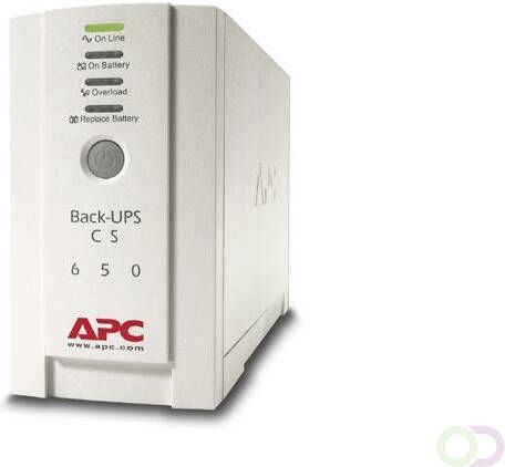 APC Back-UPS 650VA noodstroomvoeding 4x C13 uitgang USB (BK650EI)