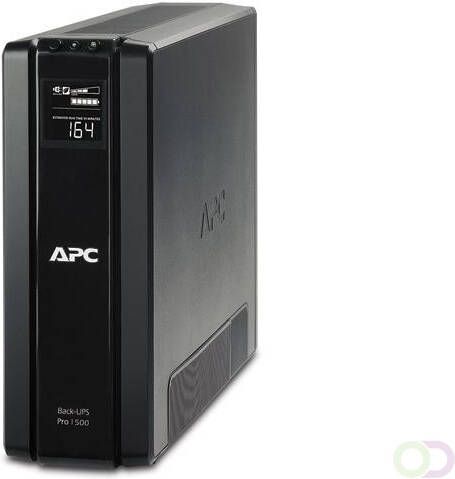 APC Back-UPS PRO 1500VA noodstroomvoeding 6x stopcontact USB uitbreidbare runtime (BR1500G-GR)