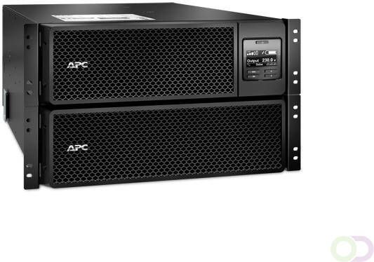 APC Smart-UPS On-Line 10KVA noodstroomvoeding 6x C13 4x C19 hardwire 1 fase uitgang rackmountable Embedded NMC (SRT10KRMXLI)