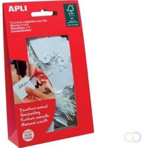 Apli draadetiketten ft 7 x 19 mm (b x h) (7004) etui van 200 stuks