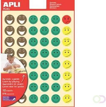 Apli Kids beloningsstickers Happy Smile blister met 576 stickers