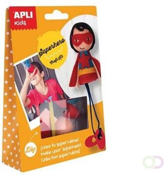 Apli Kids craft kit op blister superheld