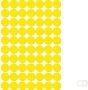Apli ronde etiketten in etui diameter 19 mm geel 560 stuks 70 per blad - Thumbnail 1