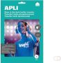 Apli T-shirt Transfer Paper voor fluorescerend effect pak met 3 vellen - Thumbnail 2
