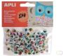 Apli zelfklevende knutselogen rond blister met 100 stuks in geassorteerde kleuren - Thumbnail 2