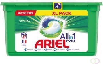 Ariel 3 in 1 wasmiddel pods Original doos van 37 stuks