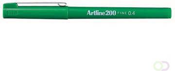 Artline 200 fineliner groen