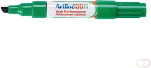 Artline Viltstift 30 schuin groen 2 5mm