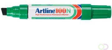 Artline Viltstift 100 schuin groen 7.5