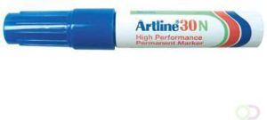 Artline Viltstift 30 schuin blauw 2 5mm