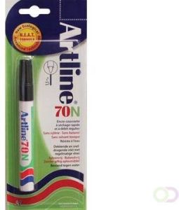 Artline Permanent marker 70 zwart(op blister )