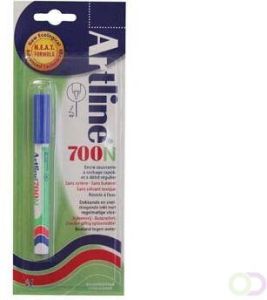 Artline Permanent marker 700 blauw (op blister)