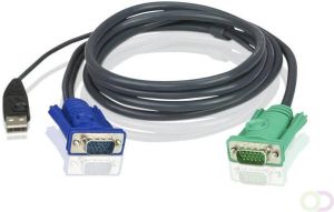 ATEN 5M USB KVM Kabel met 3 in 1 SPHD (2L-5205U)
