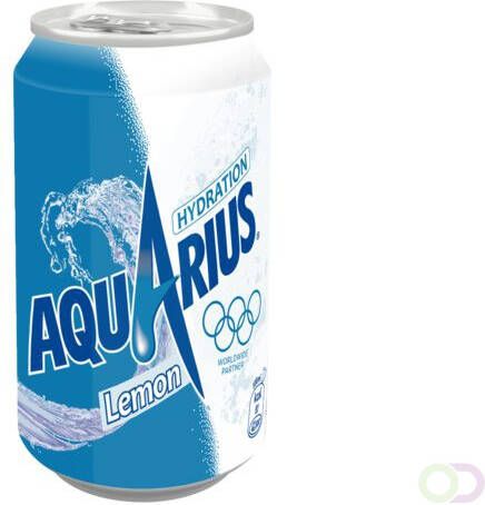 Atlanta Frisdrank Aquarius Lemon blikje 0.33l