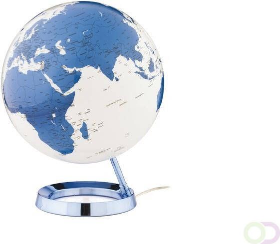 Atmosphere Globe Bright HOT blue 30cm diameter kunststof voet met verlichting