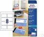AVERY Visitekaartjes gladde rand 260 g mÂ² mat Inkjetprinter C32015-10 - Thumbnail 2