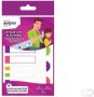 Avery Family gelamineerde etiketten etui met 24 etiketten geassorteerde formaten en fluo kleuren - Thumbnail 1