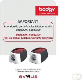 Badgy garantie uitbreiding voor printers 1 jaar