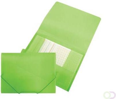Beautone elastomap met kleppen ft A4 groen