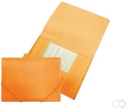 Beautone elastomap met kleppen ft A4 oranje