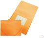 Beautone elastomap met kleppen ft A4 oranje - Thumbnail 1