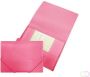 Beautone elastomap met kleppen ft A4 roze - Thumbnail 2
