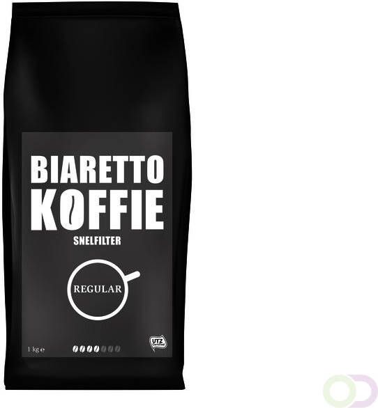 Biaretto Koffie snelfiltermaling regular 1000gr