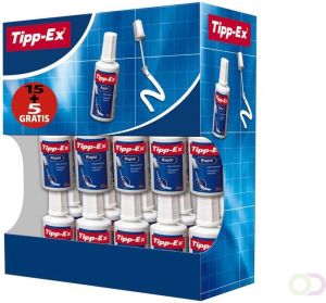 Tipp-ex Correctievloeistof Tipp ex Rapid 20ml foam 15+5 gratis