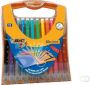 Bic Kids viltstiften Kid Couleur Rainbow Case met 12 viltstiften in geassorteerde kleuren - Thumbnail 1