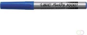 Bic permanent marker ECOlutions schrijfbreedte 1 1 mm fijne punt blauw