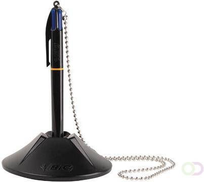 Bic Baliebalpen pen desk met ketting zwart