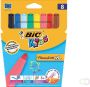 Bickids Kleurstift Bic Kids Visacolor XL blister Ã  8 stuks assorti - Thumbnail 2