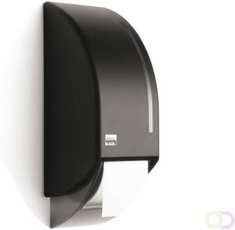 BlackSatino Toiletpapierdispenser CT10 duo zwart 331940