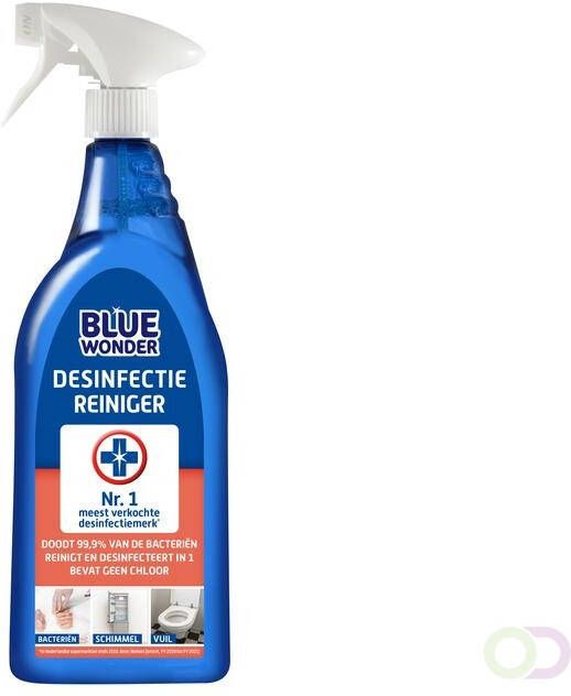 Blue Wonder Desinfectiereiniger spray 750ml