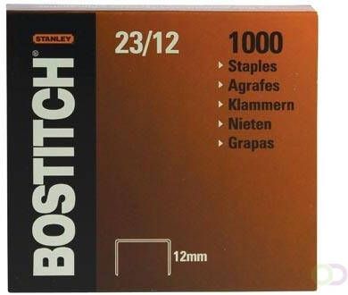 Bostitch nietjes 23-12-1M 12 mm verzinkt voor B310HDS 00540 HD-23L17 HD-12F