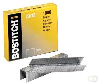 Bostitch nietjes 23-15-1M 15 mm verzinkt voor B310HDS 00540 HD-23L17 HD-12F