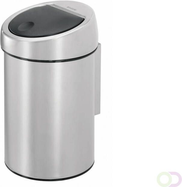 Wandafvalemmertje Touch Bin 3 ltr Brabantia