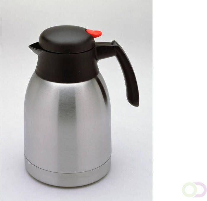 Bravilor Thermoskan dubbelwandig 1.5 liter RVS-zwart