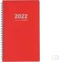 Brepols agenda Breform Polyprop 6-talig rood 2022 - Thumbnail 1