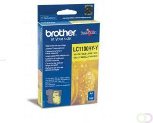 Brother inktcartridge 750 pagina&apos;s OEM LC-1100HYY geel