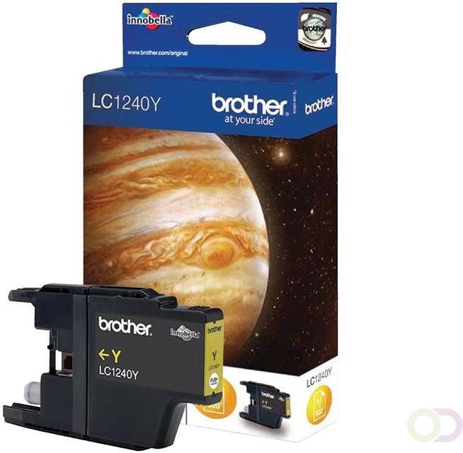 Brother Inktcartridge LC-1240Y geel