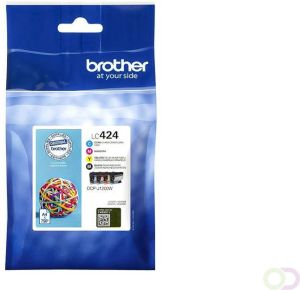Brother Inktcartridge LC-424 zwart 3 kleuren