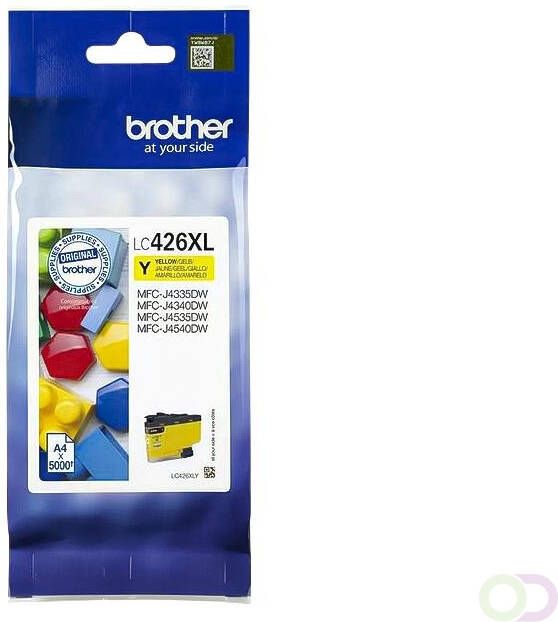 Brother Inktcartridge LC-426XL geel