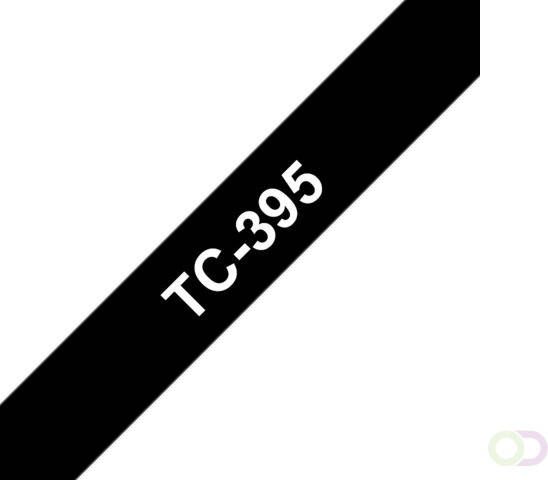 Brother TC tape voor P Touch 9 mm wit op zwart