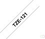 Brother Labeltape P touch TZE121 9mm zwart op transparant - Thumbnail 1