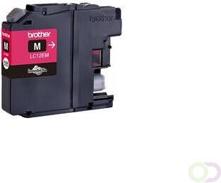 Brother LC-12EM inktcartridge 1 stuk(s) Origineel Magenta (LC-12EM)