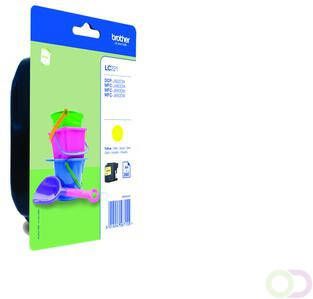 Brother LC-221YBP inktcartridge 1 stuk(s) Origineel Normaal rendement Geel (LC-221YBP)