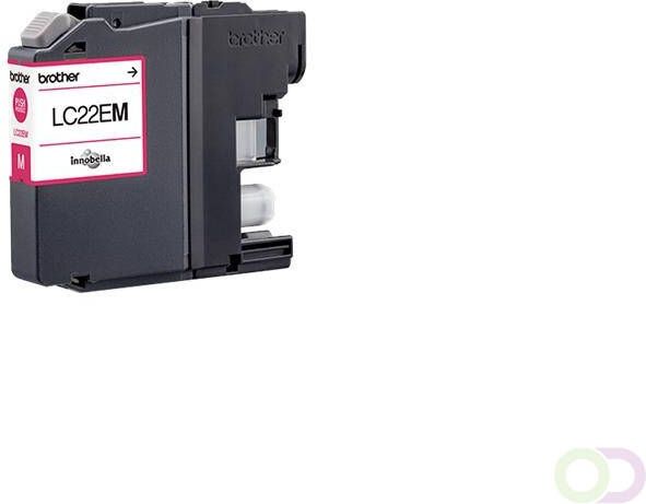 Brother LC-22EM inktcartridge 1 stuk(s) Origineel Magenta (LC-22EM)